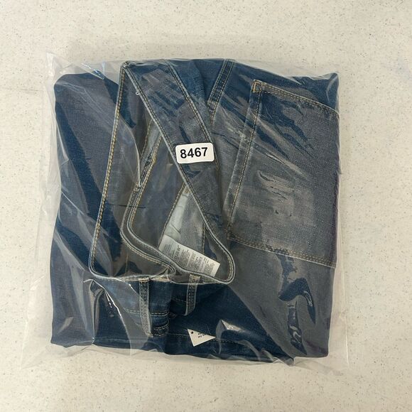 Old Navy Mid Rise Kicker Bootcut Jeans Womens Size 26 Long Dark Blue Denim NEW - Picture 10 of 10